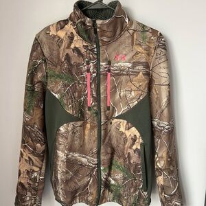 Storm Camo Jacket with Pink Details